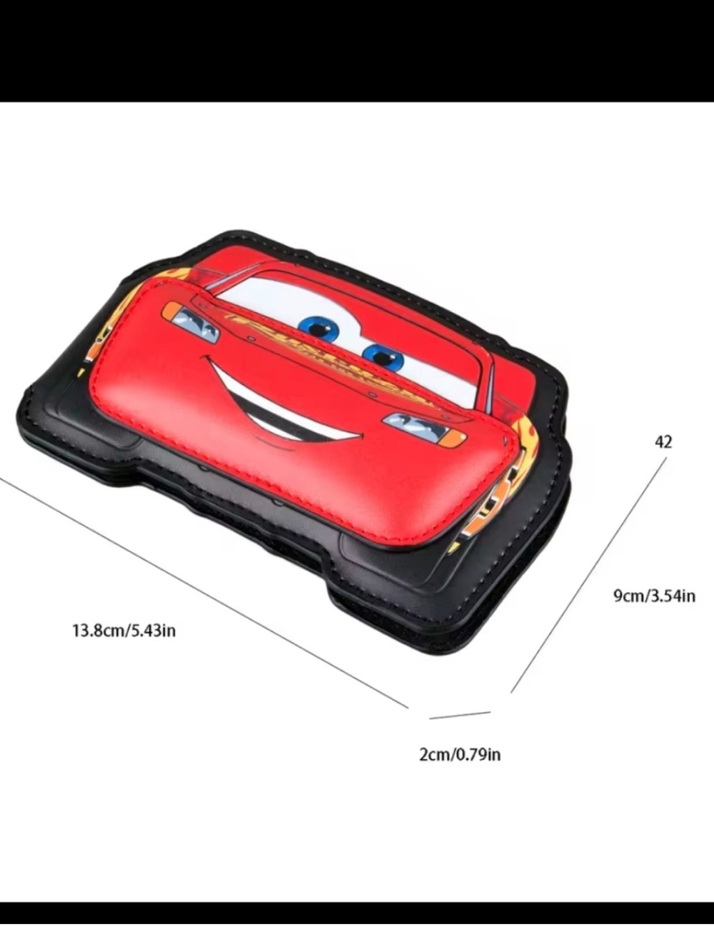 Disney Cars Lightning McQueen Cardholder Wallet - Picture 5 of 7